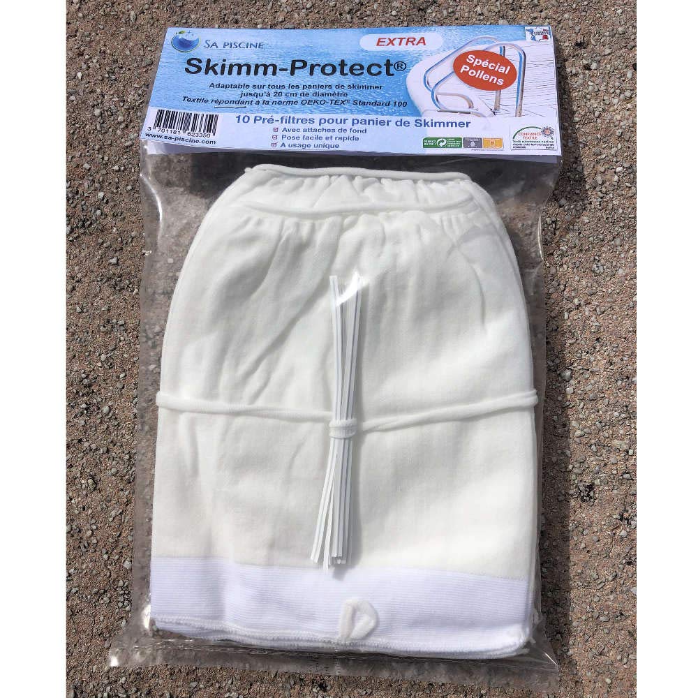 Pré-filtres de Skimmer modèle Extra, spécial pollens et pollutions Fines, par Paquet de 10