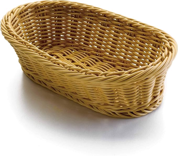 LACOR 63482 Ovalen Brotkorb 28x16x8, Polypropilene, Beige, 28 x 16 x 8 cm LACOR 63482 Ovalen Brotkorb 28x16x8, Polypropilene, Beige, 28 x 16 x 8 cm