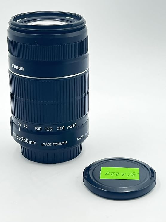Canon EF-S 55-250mm f/4.0-5.6 is II Telephoto Zoom Lens