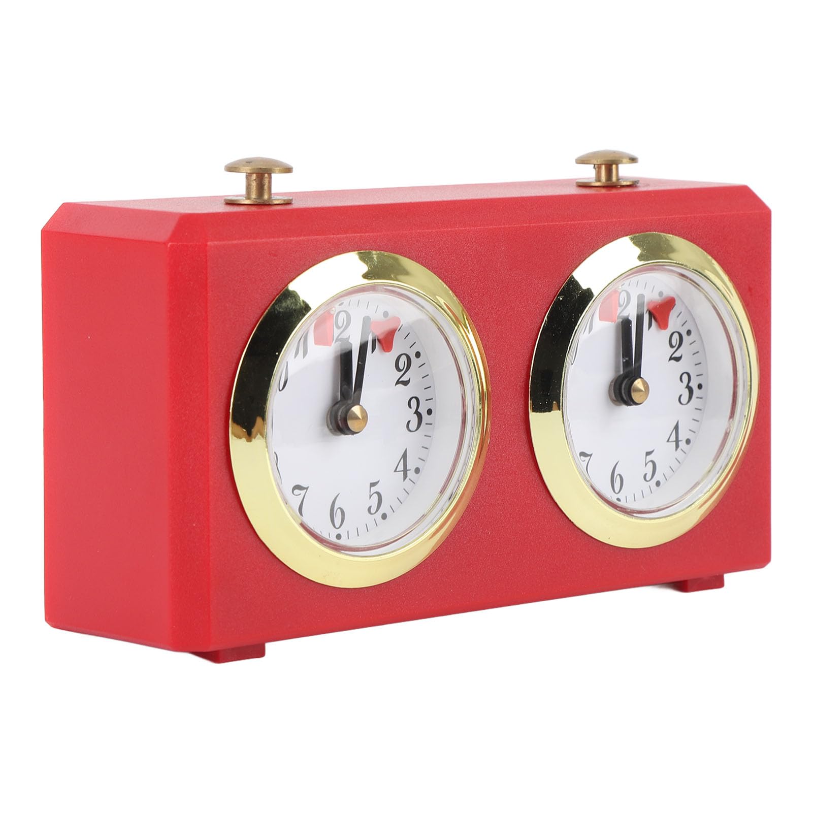 Fockety Mechanische Schachuhr, Retro Analog Aufzieh Timer, ohne Batterie
