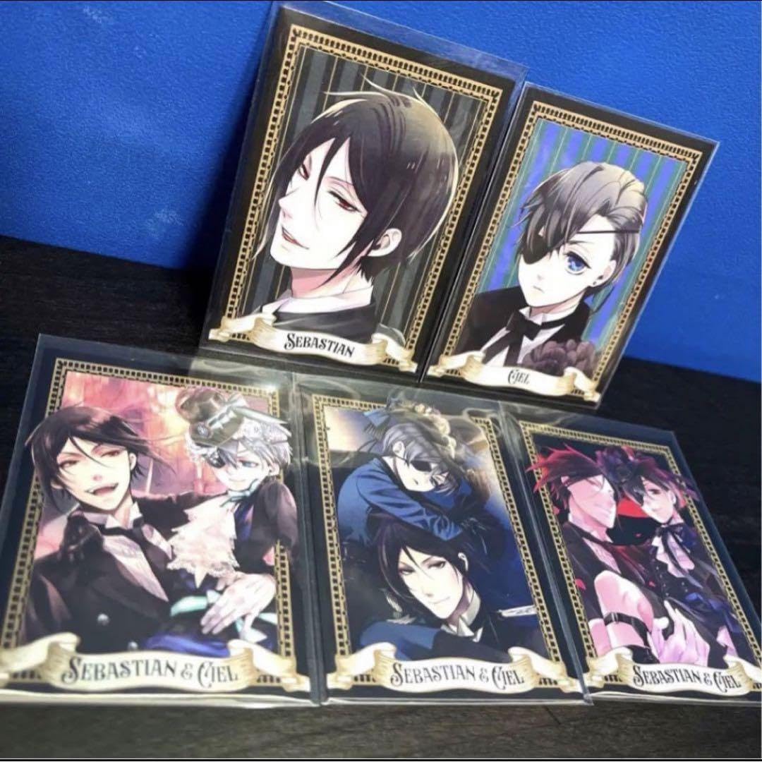 黒執事 Black Label ビターラビット フォトカード シエル セバスチャ 黒執事 Black Label ビターラビットミニ シエル・ファントムハイヴ