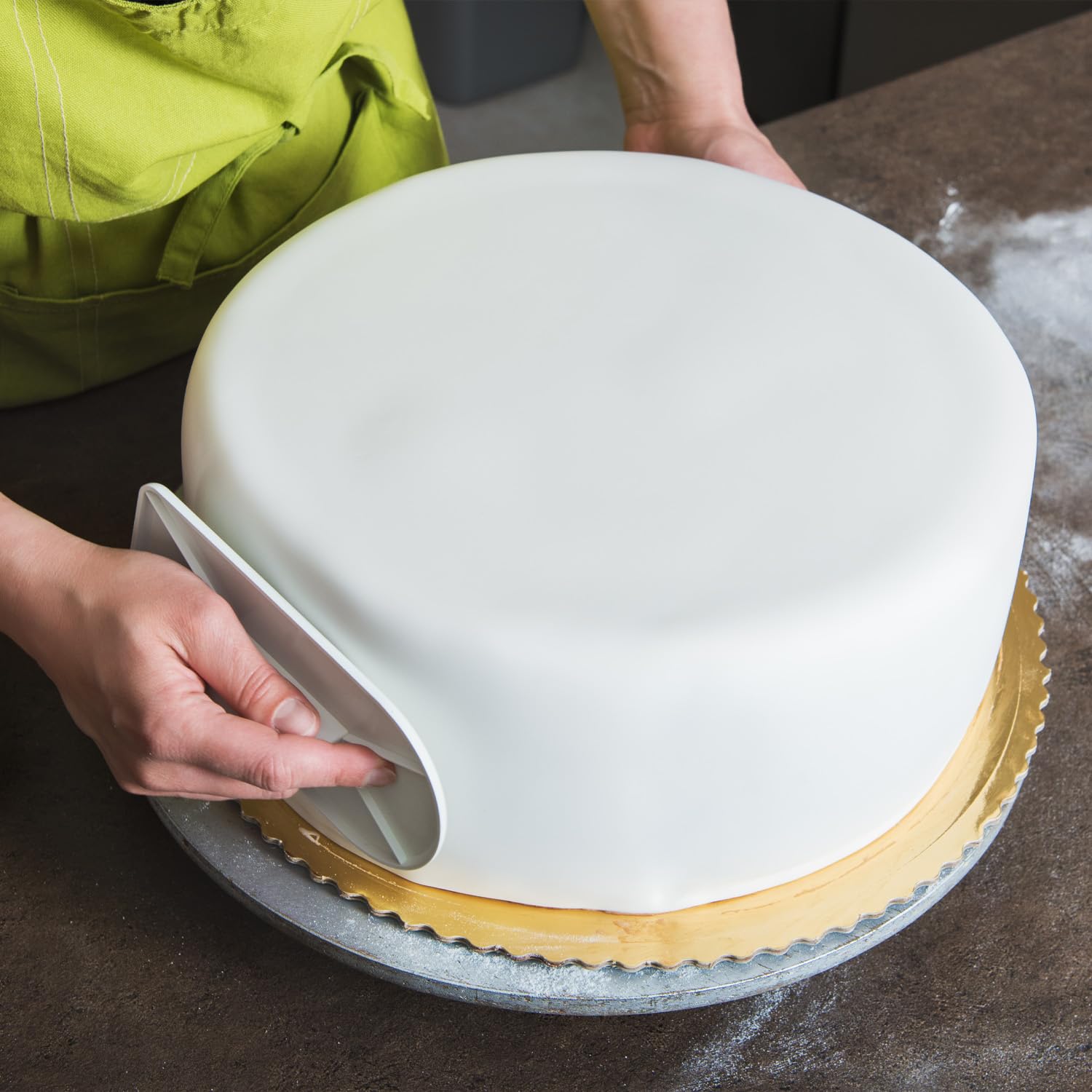 Dekora Cobertura para Tartas de Pasta de Modelar Fondant 1 kg