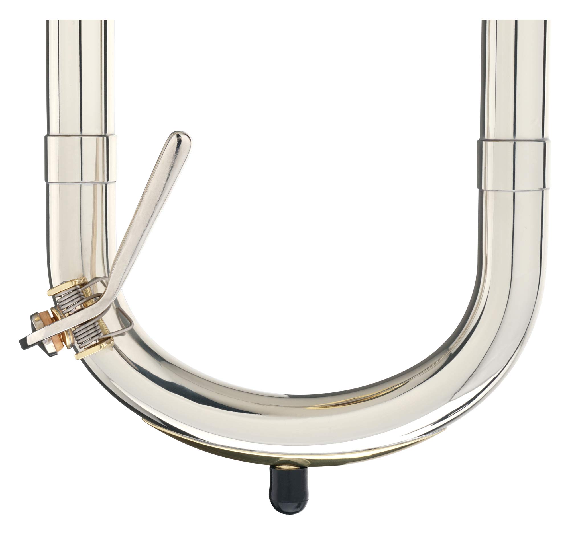 Classic Cantabile KP-35C Bb Kinderposaune (Schüler Posaune, Stimmung: Bb/C, Sekundventil mit Schnurmechanik, Messing-Schallbecher 200 mm, Bohrung 12,20 mm, inkl. Mundstück und Koffer)