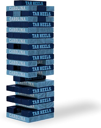 Vista 34 de Wild Sports NCAA Pro Football Tabletop Stackers Block Game for College Football Fan, Dorm Game, Tailgate