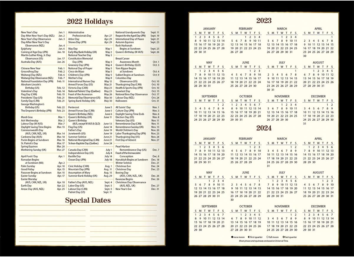 Lang Terry REDLIN 2022 Monthly Pocket Planner (22991003183), Night Cabin - Image 3
