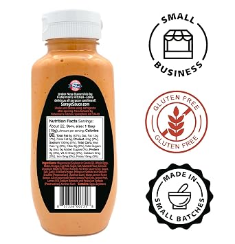 Fishermans Kitchen Premium Sarayo Sauce Original Sweet & Spicy Creamy Sriracha Mayo, Dipping Sauce for Seafood, Chicken, Fries & Burgers, 11.2 oz (2 Pack) Bold
