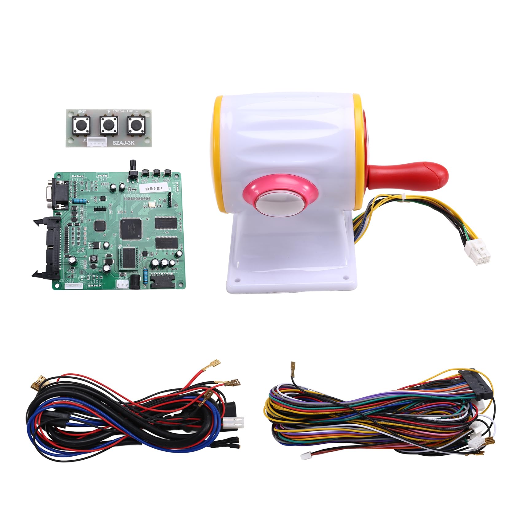 Mappa 5 in 1 con Manico Joystick a manovella per Video di Pesca e Caccia.