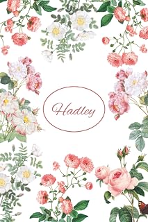Hadley: Lined Notebook with Personalized Name Hadley: 6x9 120 Pages - Personalized Name gift, School gifts, Gift Hadley Notebook(art-1): Hadley: Lined ... Name gift, School gift, Gift Hadley