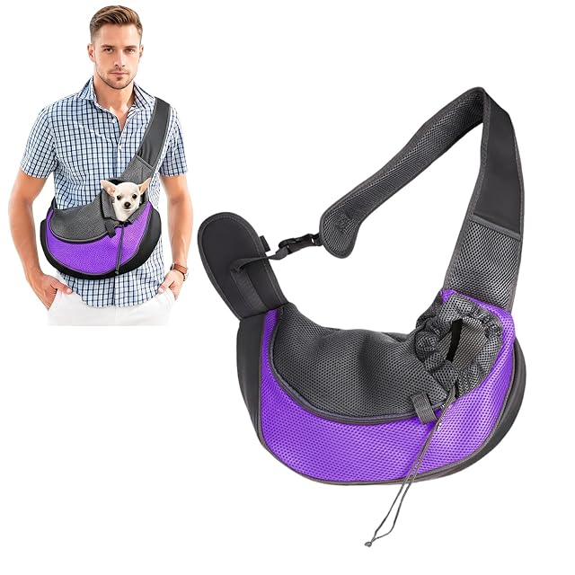 PETCUTE Transportín para Mascotas Bolsa Portátil para Perros Bolsa Portador Hombro de Perro Bolso de Hombro…