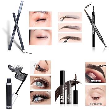 15 Piece Multi-Purpose Makeup Set All-in-One Makeup Gift Set Cosmetic Palette Starter Kit Lip Gloss Blush Brush Eyeshadow Palette Highly Pigmented for Women Girls