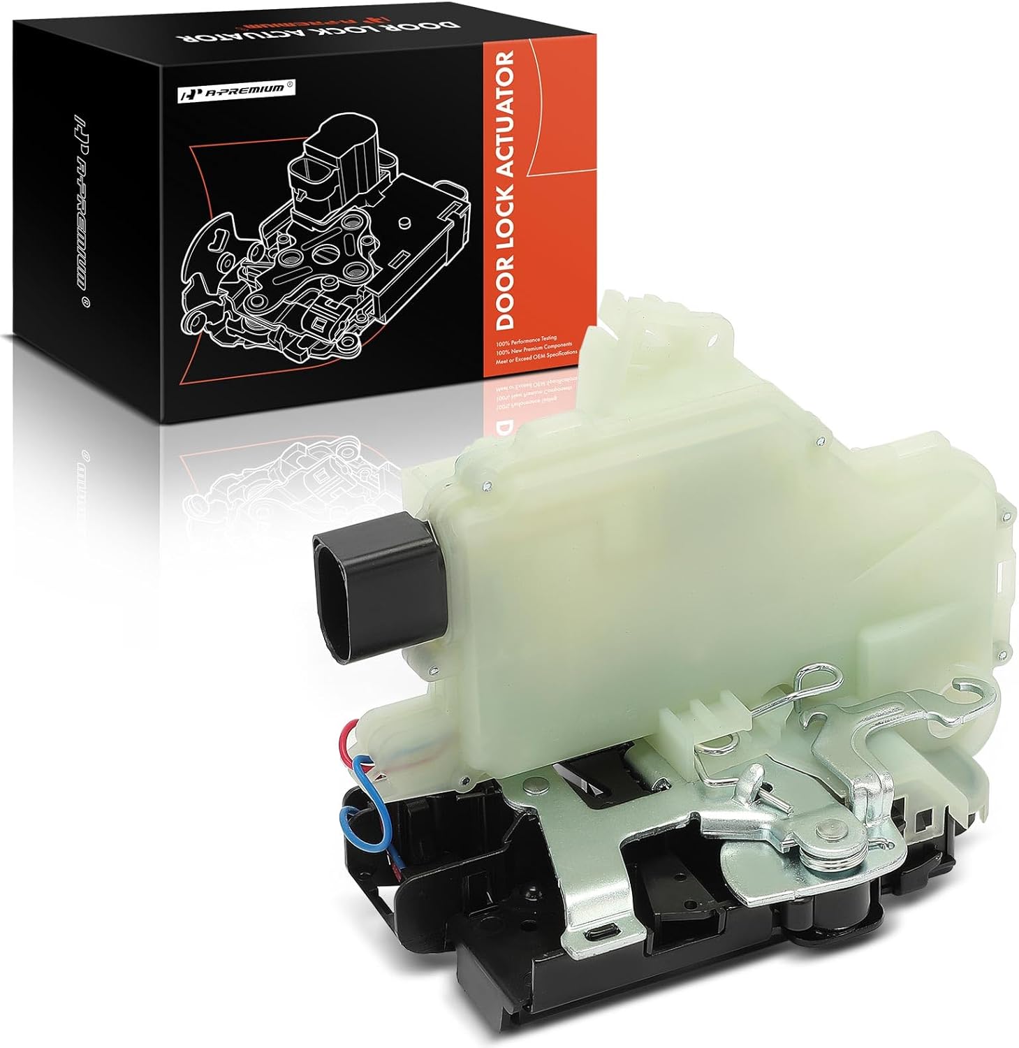 A-Premium Front Left Driver Side Door Lock Actuator Compatible with Volkswagen Beetle 1999-2010, Golf 1999-2006, GTI 2006-2007, Jetta 2000-2005, Passat 2000-2005