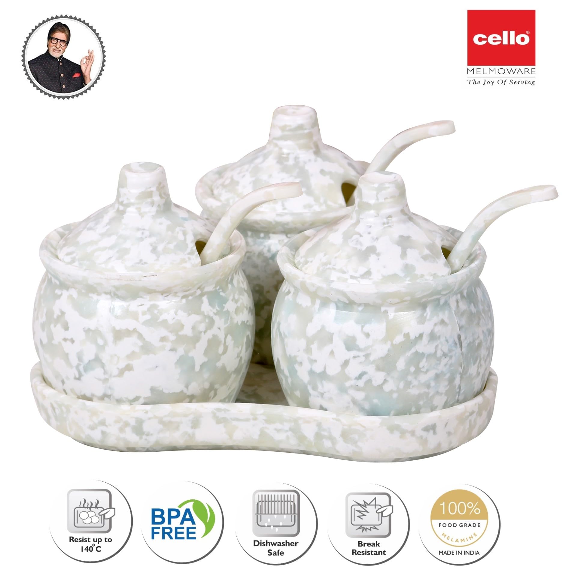 ★Milk Peel スノーホワイト 洗浄料 2本SET オマケ付 未使用★ Buy Cello Melamine Minty Mukhwas Set, Pickle Set, Spice Set - Set