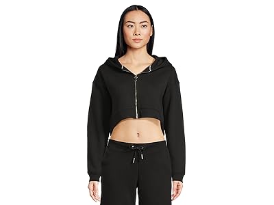 Juicy Couture Cropped Zip Front Hoodie Women