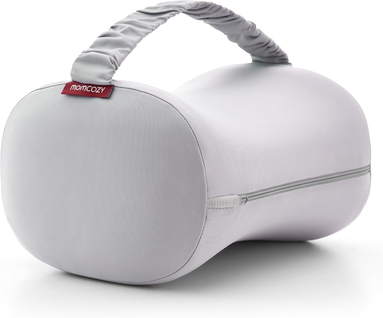Momcozy Knee Pillow For Side Sleepers - Memory Foam With Cooling Cover For Back, Hip & Sciatica Pain Relief