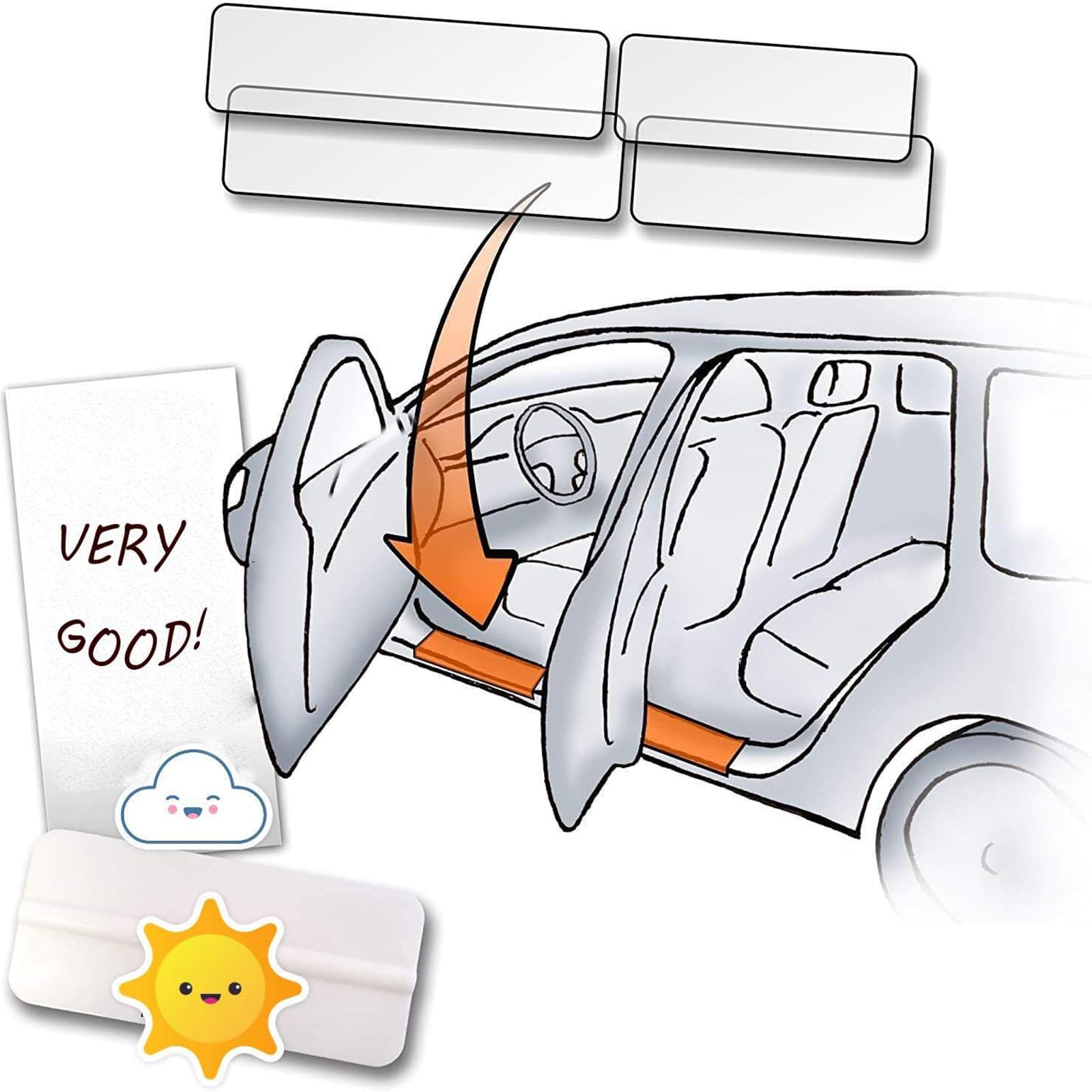 4 Pezzi Protezione Acciaio Inossidabile Battitacco Soglia Piastre per Peu-geot 3008 GT 2017-2020, Auto Acciaio Inox Battitacco, AntiGraffio Battitacco Auto,Silver