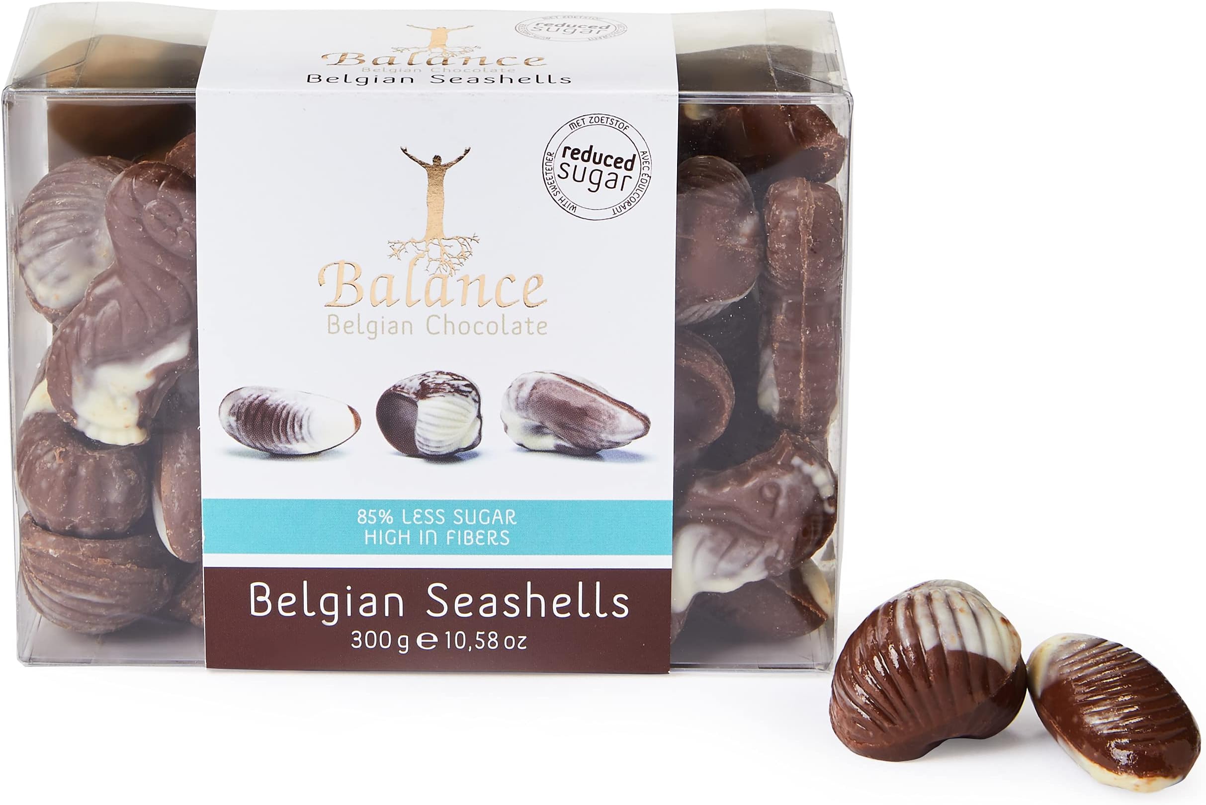 Klingele Balance - Belgian Chocolate - Seashells - 300g