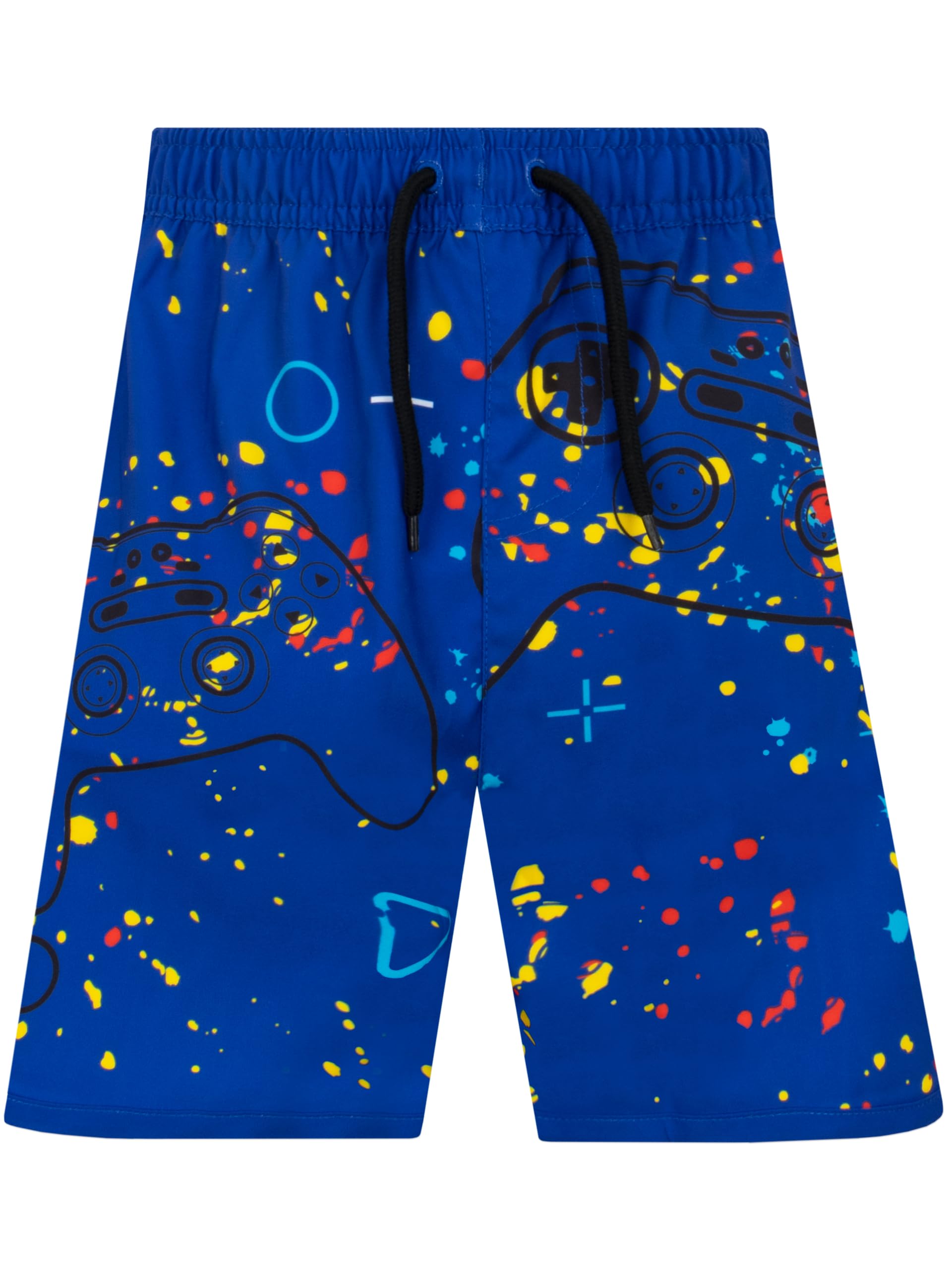 Harry Bear Boys Blue Swimming Trunks | Gaming Swim Shorts | Swimwear | Beach Shorts | 12-13 Years