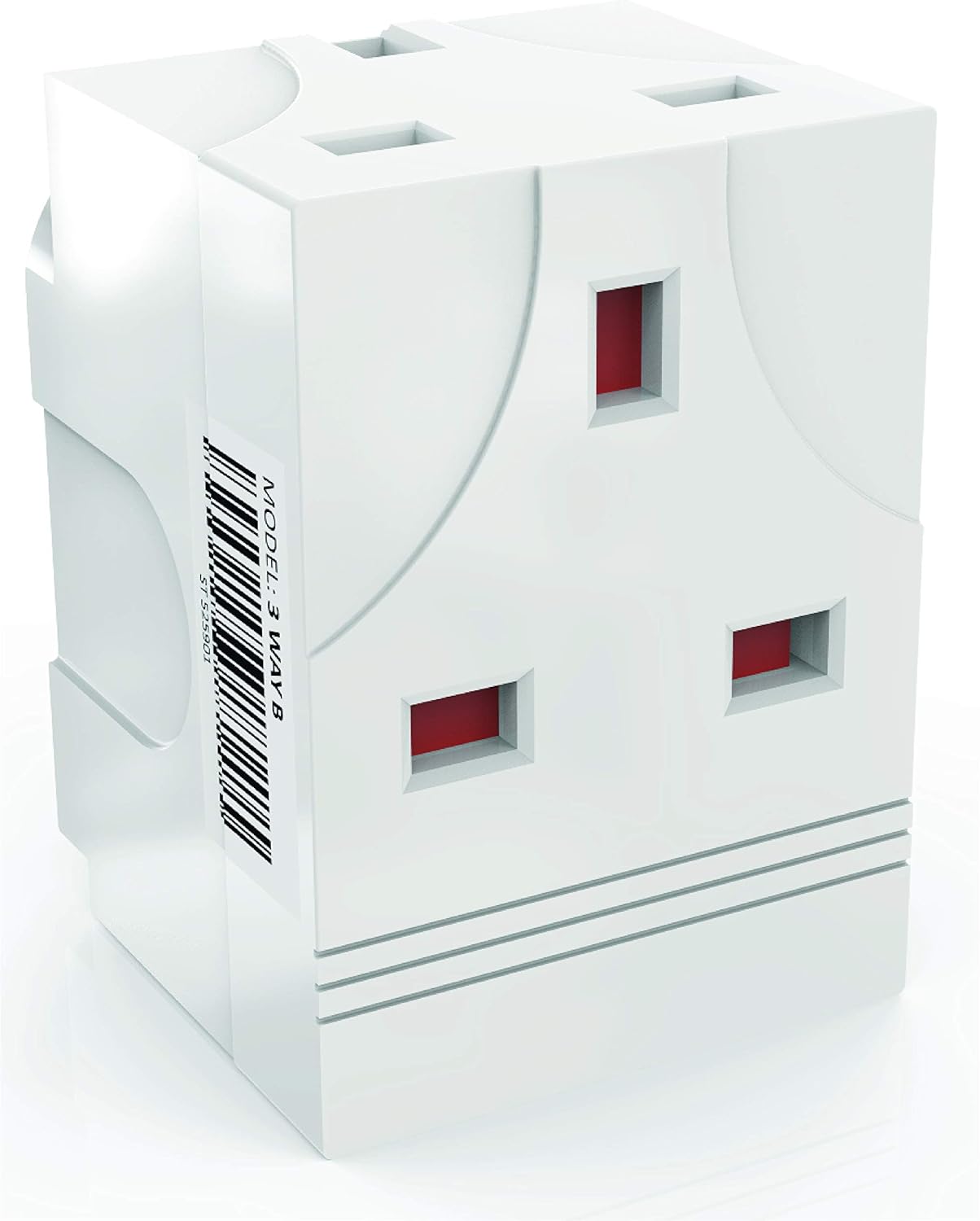 JECUB™ UK 3 Way Plug Adapter. This extension plug is a great multi