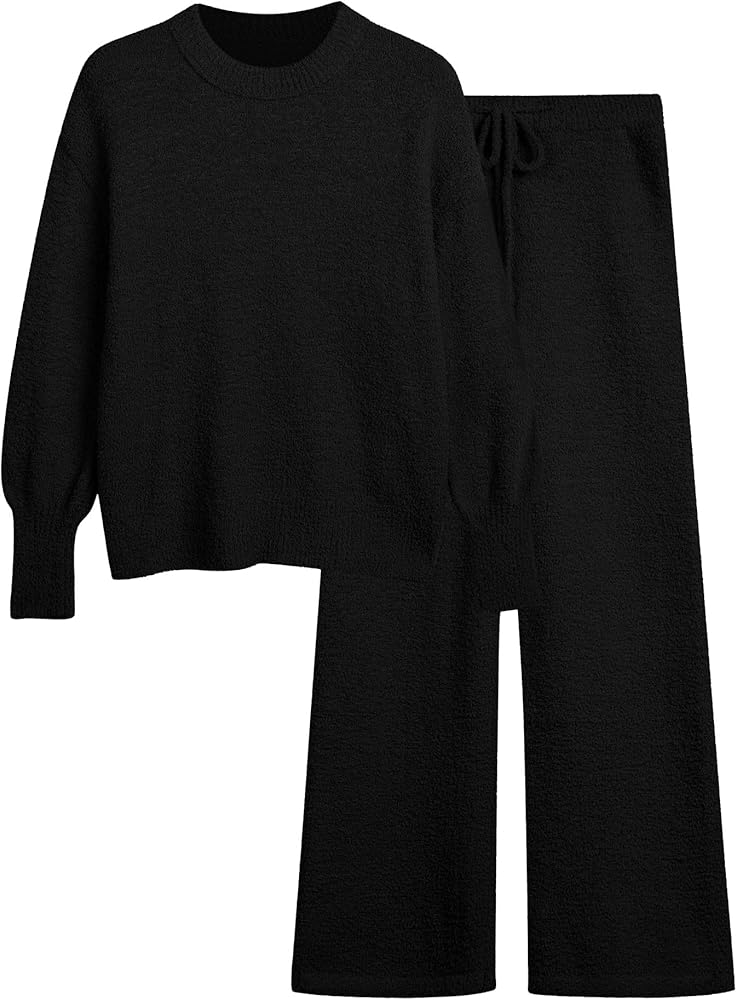 トップス ANDWANG Fluffy fleece set トップス andwang Fluffy Fleece Set Black トップス ANDWANG Fluffy