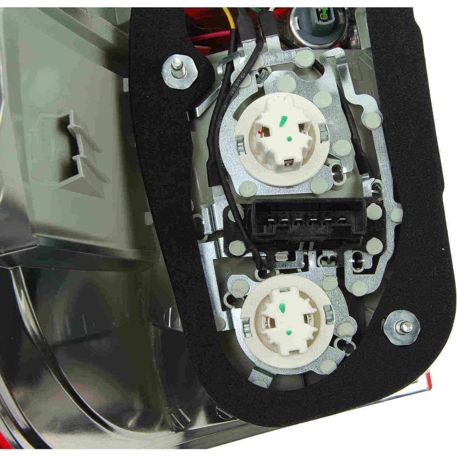 JPASNAX Rear Passenger Side Back Quarter Panel Lens Lamp Tail Light for BMW for X5 2007-2010 E70 Bulbs