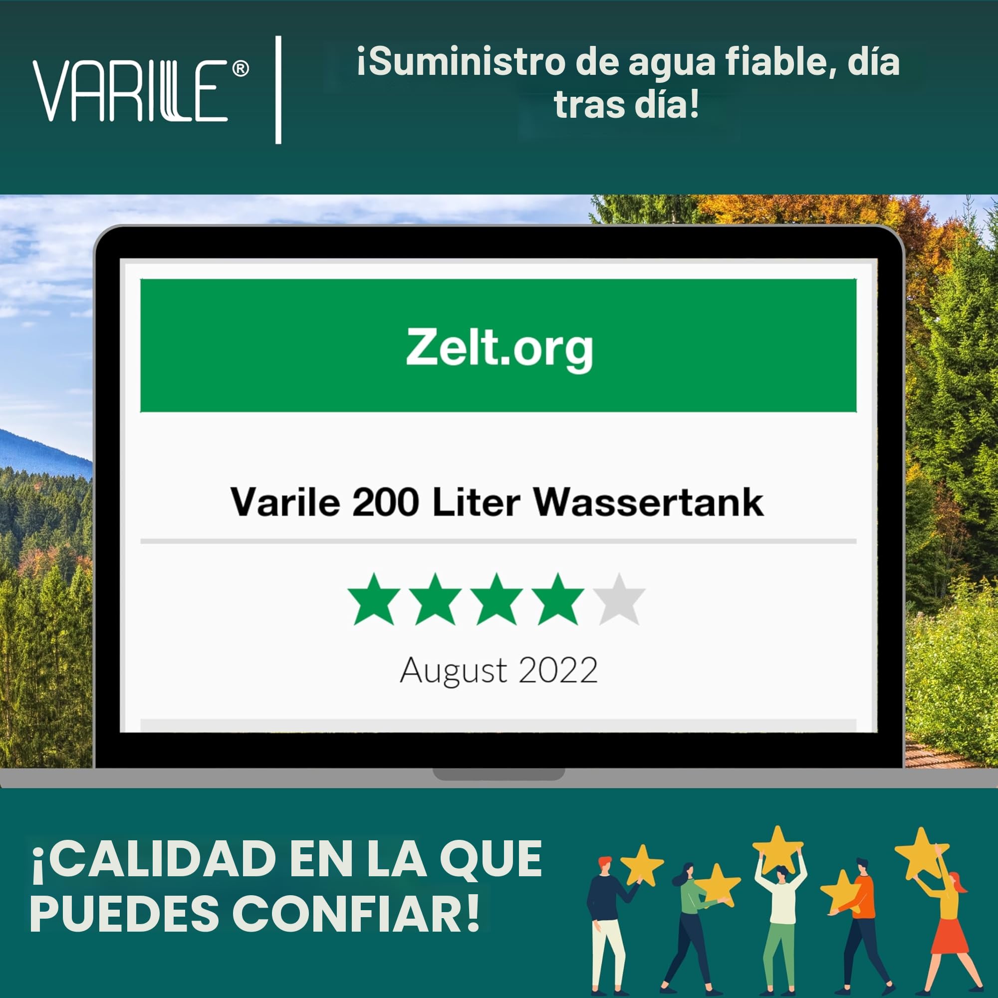 Varile Depósito de Agua Potable de 200 l