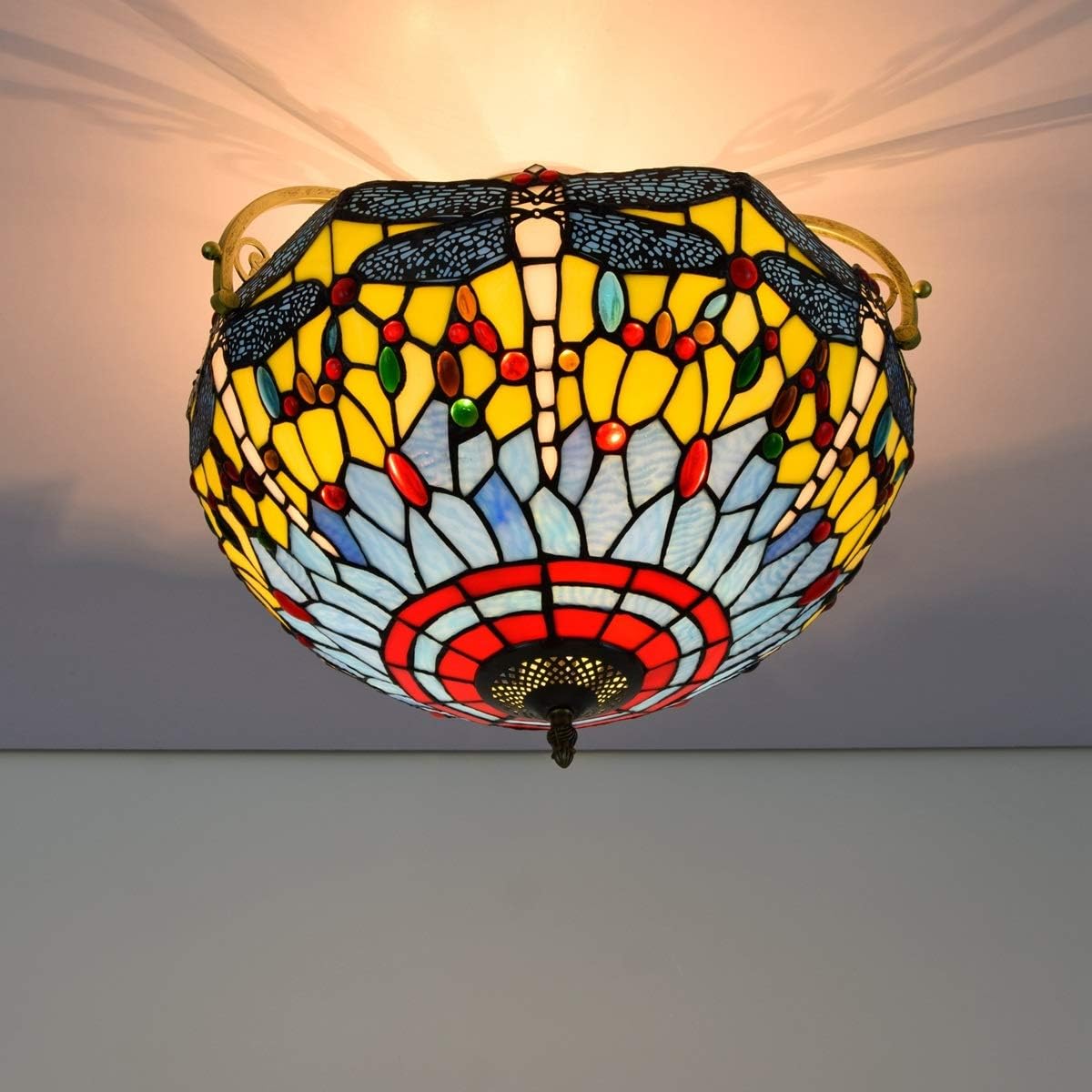 60s アメリカ製　シーリングライト　ヴィンテージ ヴィンテージテイストの4灯シーリングライト ZIEKS ジークス LC11007