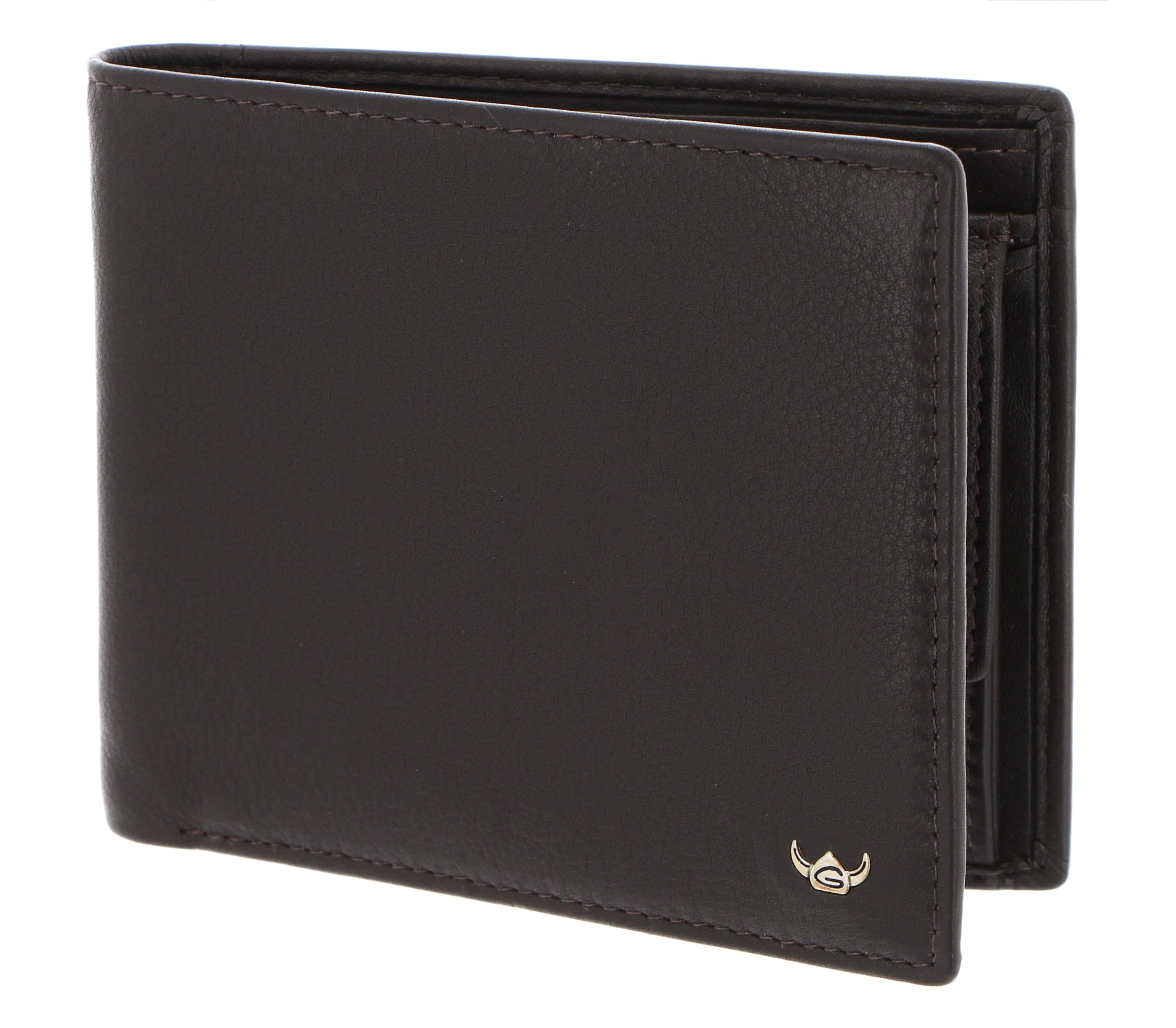 Golden Head Cuero Monedero Dublin RFID Protect Scheintasche 1164 Braun marrón Oscuro