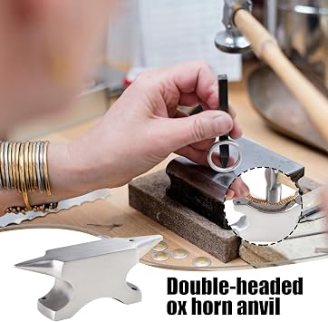 Blacksmith Horn - Stainless Steel Workbench, Metal Forging Tool | Jewelry Making, Curing Wire, Metal Shaping, Durable Workshop Equipment for Craft Projects