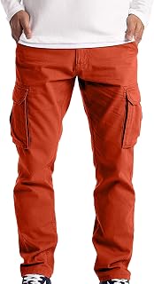 Amazon.es: Naranja - Pantalones / Hombre: Ropa