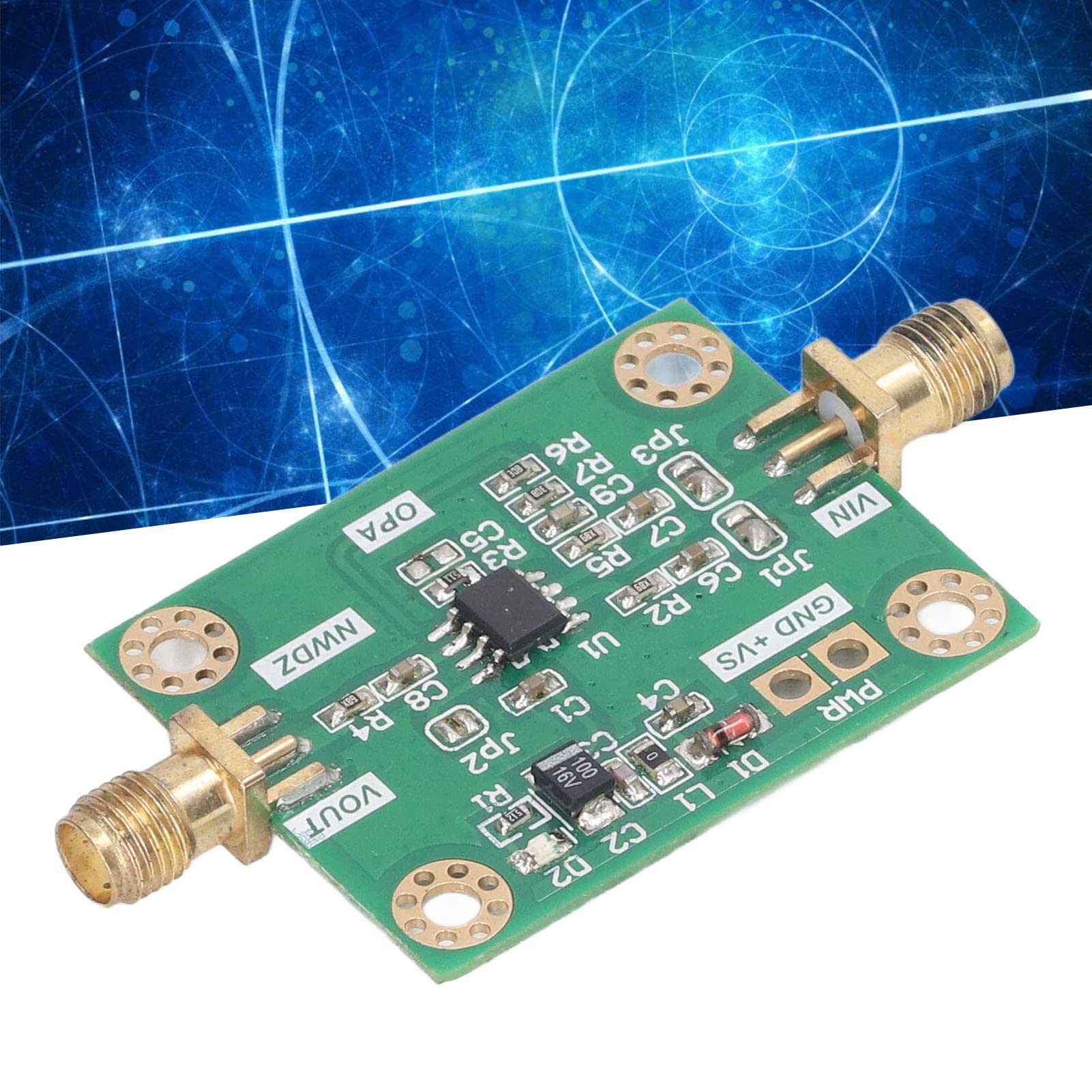 OPA847 Versterkermodule – 3,9 GHz, Ultra Lage Ruis, 11x Versterking, Voor RF En Pulsversterking