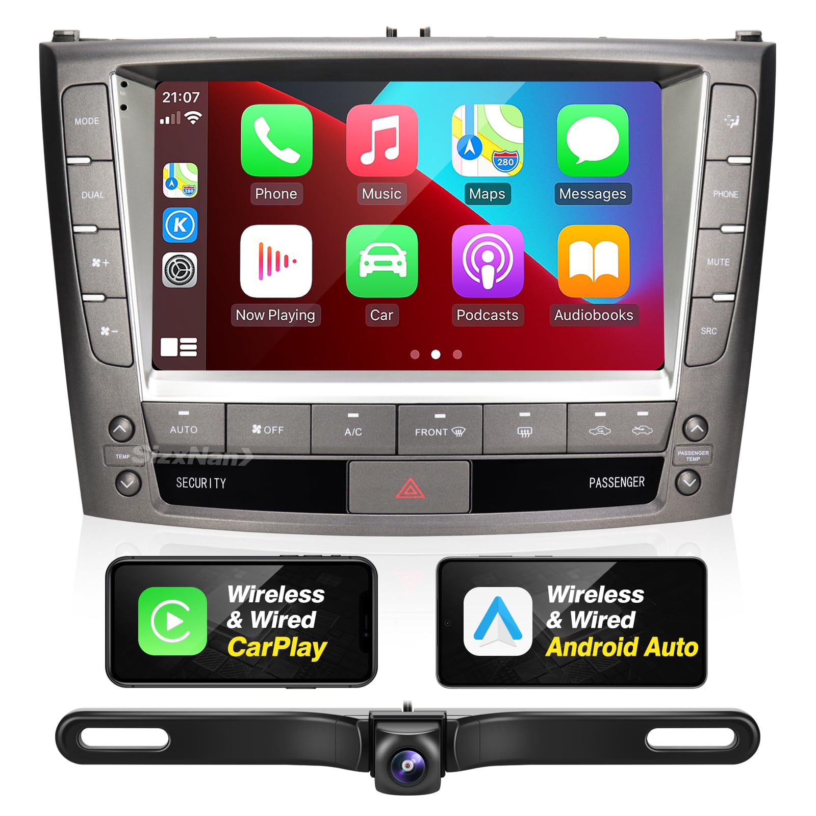 Amazon.com: SizxNanv Upgrade Android Radio forLEXUS IS250