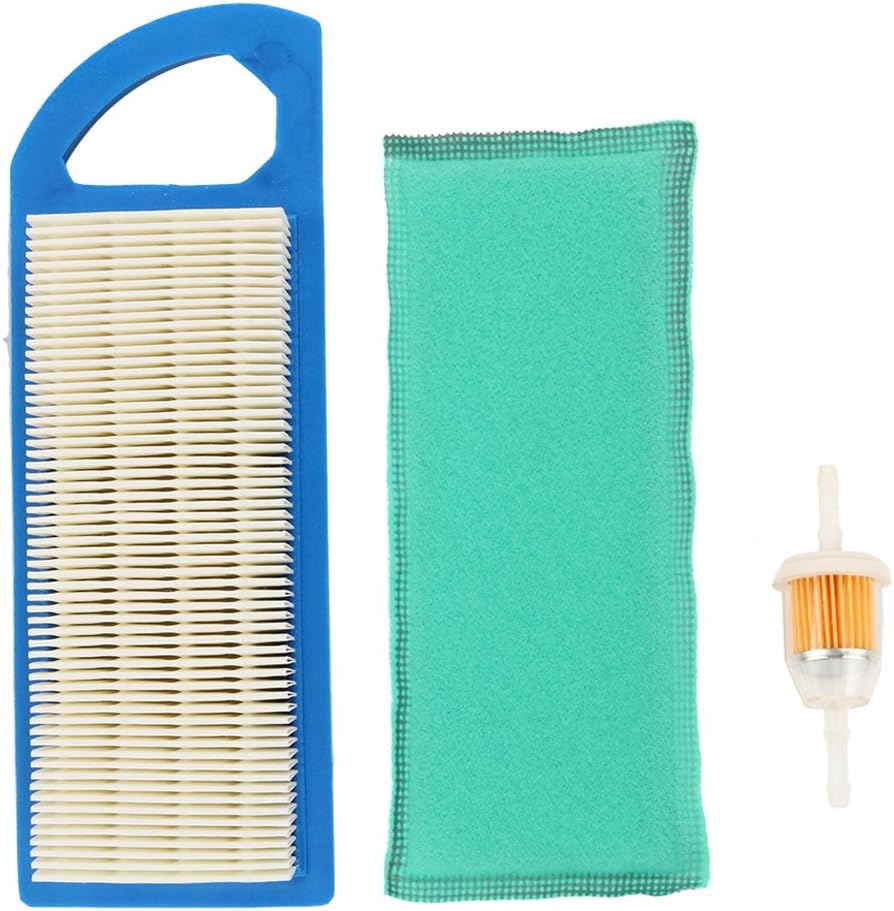 Harbot 698083 795115 Air Filter with Fuel Filter for Briggs and Stratton 794422 697014 697776 31P707 31P777 31E707 31G707 31N707 GY20573 LA115 LA105 LA110 Lawn Tractor