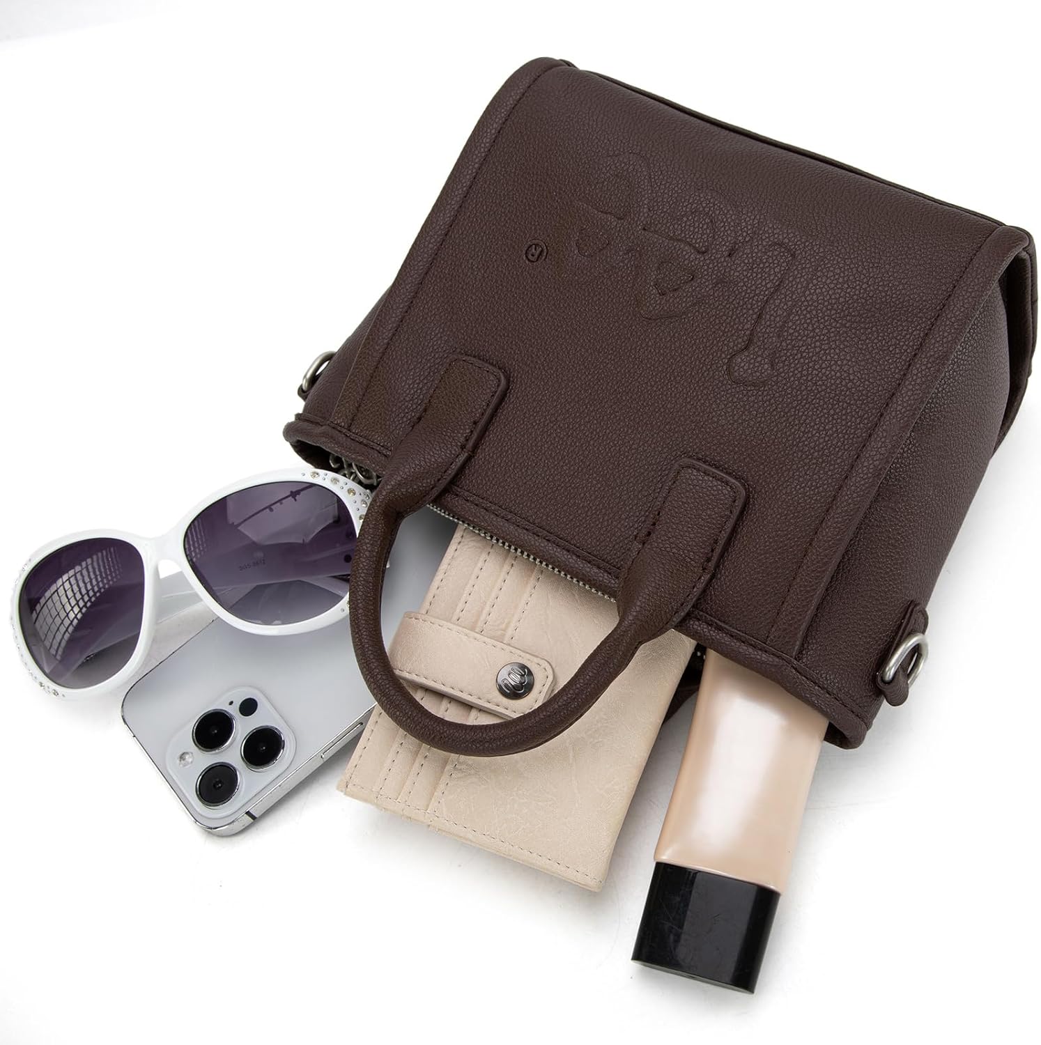 Montana West x Lee Small Tote Bag for Women Crossbody Purse & Handbags with Adjustable Strap