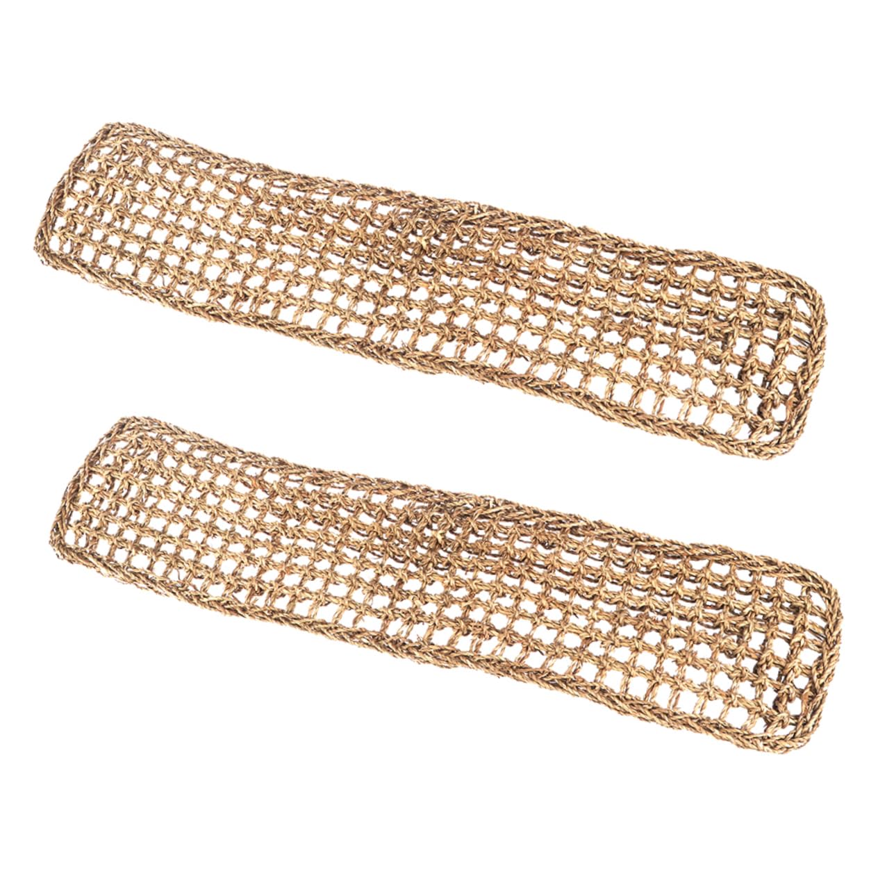 Hohopeti 2 Hamacas Firmes y Fáciles de Instalar para Reptiles de Hierba Marina Camas Colgantes para Gecko y Reptiles, Accesorios para Terrarios