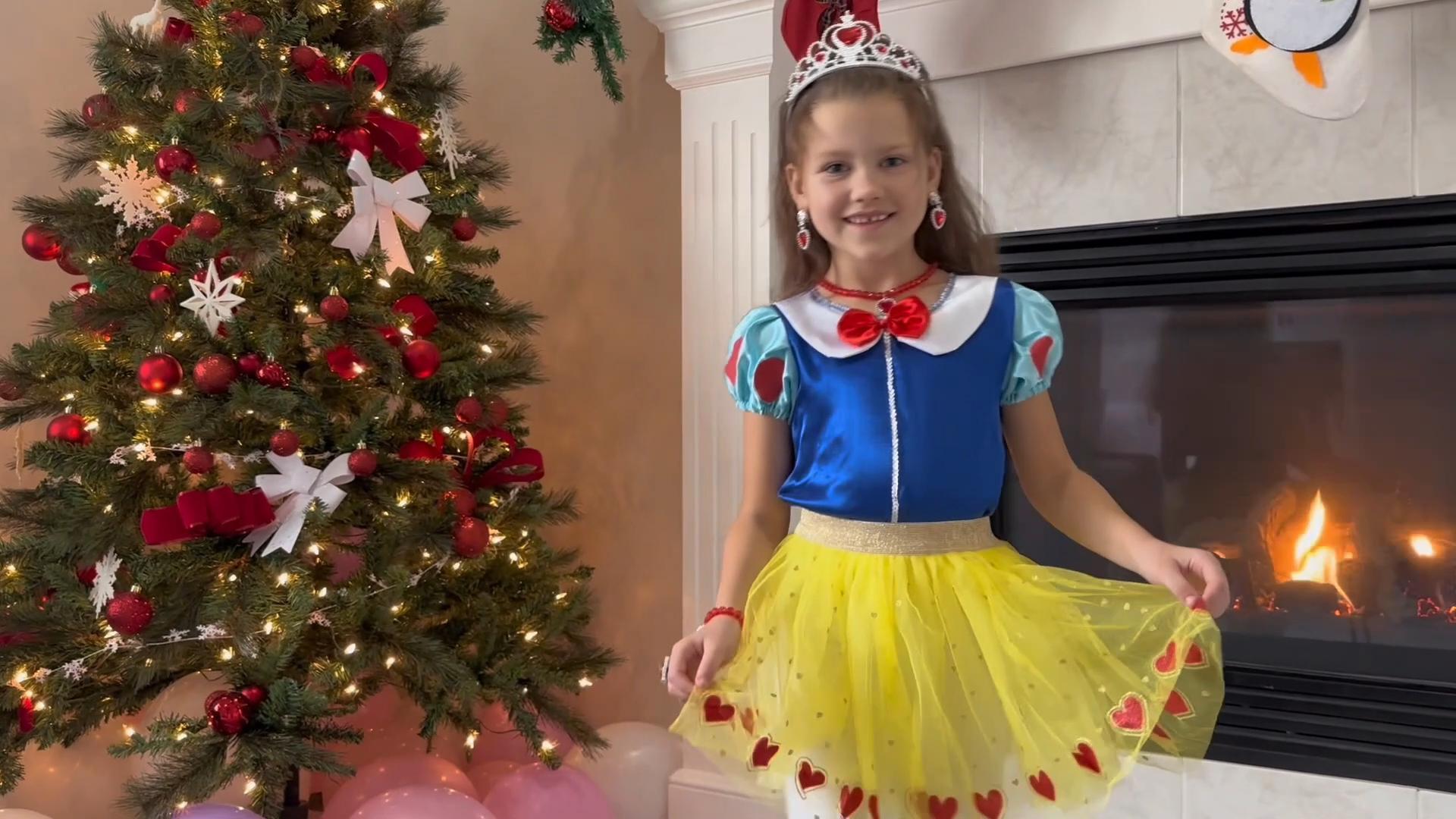 Disfraz completo de princesa para niñas 3 a 6 años miniatura 7