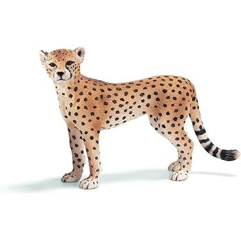 Schleich Guépard Femelle Wild Life - Figurine 3x10x7cm, Dès 3 Ans, Détaillée