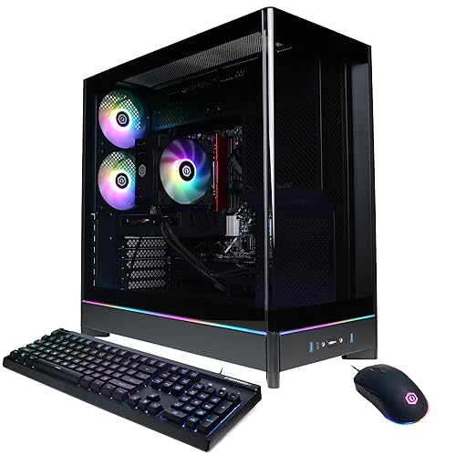 CyberPowerPC Gamer Xtreme VR Gaming PC, Intel Core i5-14400F 2.5GHz, Arc B580 12GB, 16GB DDR5, 2TB PCIe 4.0 SSD, WiFi Ready & Windows 11 Home (GXiVR8060A30) - i5-14400F/Arc B580