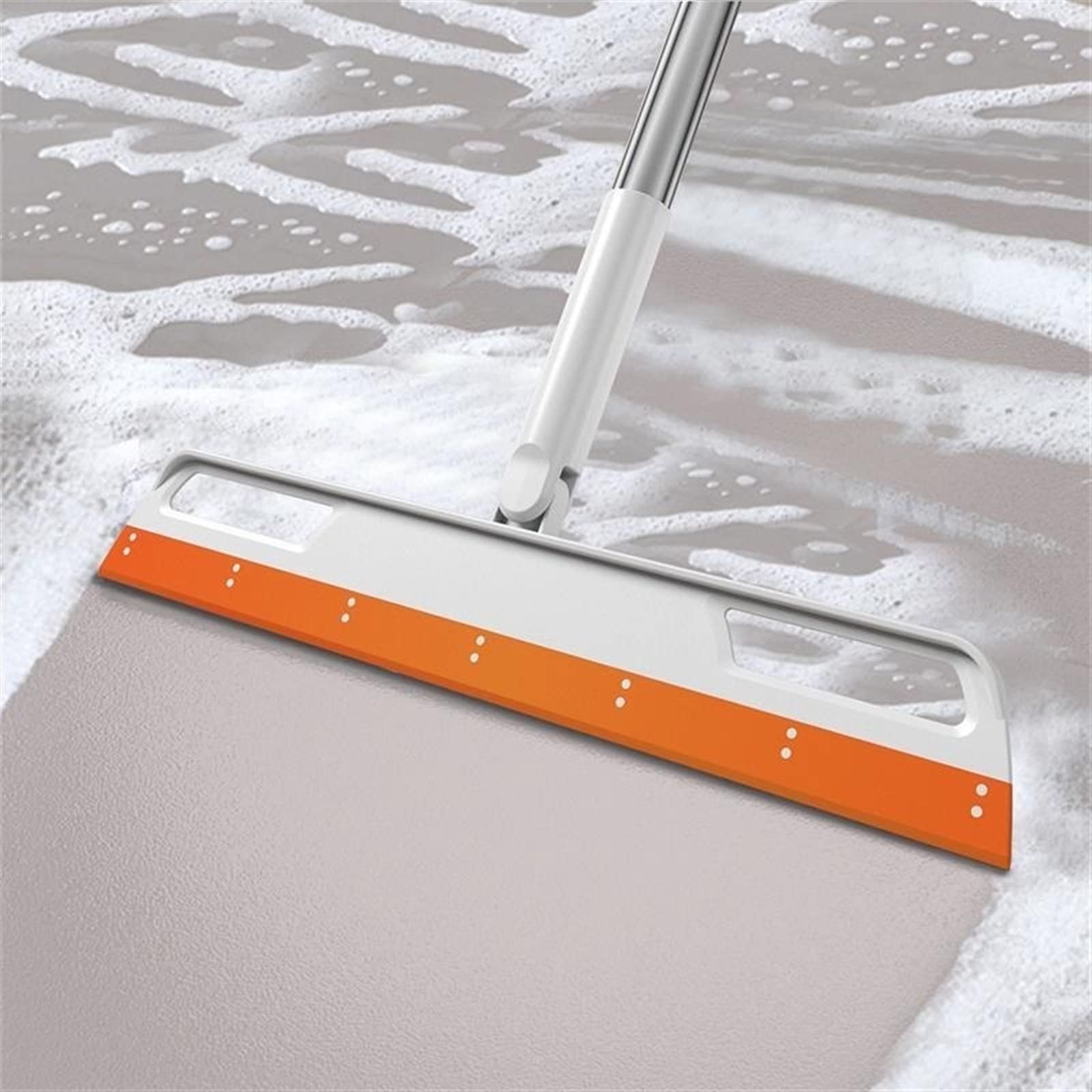 Rasquetas para Ducha, Enjugador de la Goma Silicona for el Piso Ventana Ducha Que Limpia tamaños múltiples(L)