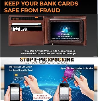 RFID Blocking Card, Anti-theft NFC Bank Debit Credit Card Protector, Protects Entire Wallet Purse For Men & Women (5 pieces)