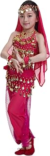 Astage Kids Princess Girl Indian Belly Dance Costume Cosplay Bollywood Ornaments