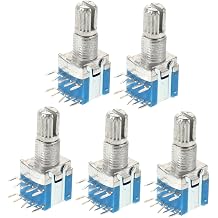 5pcs Rotary Digital Potentiometer for Precise Control Encoding for Electronic Devices Home and Industry