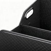 Vista 9 de Car Trunk Organizer, Large Capacity Multi-Compartment Folding Storage Box for SUV, RV, Sedan, Automotive Vehicle Interior, Cargo, Tools, Grocery