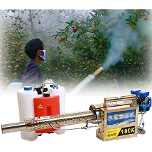 Pulse Jet Thermal Fogger, 15L Professional Portable Fogging Machine with 360 Spray, Ideal for Agricultural Use