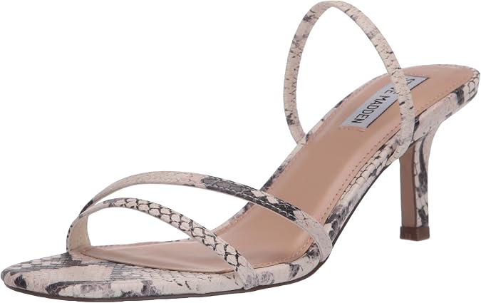 Steve Madden Loft, Sandali con Tacco Donna, Beige Snake, 36 EU : Amazon.it:  Scarpe e borse