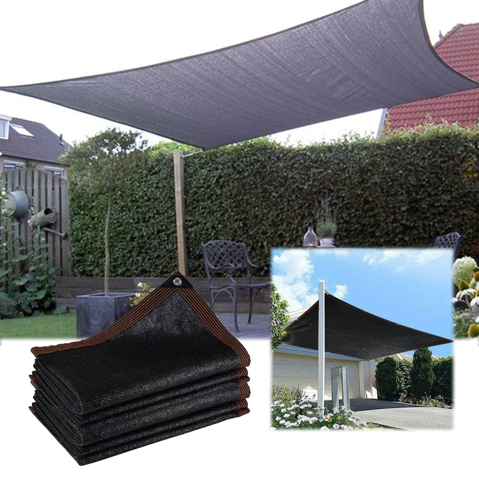 Filet solaire de jardin 90% : la bâche en maille respirante contre la chaleur de la serre