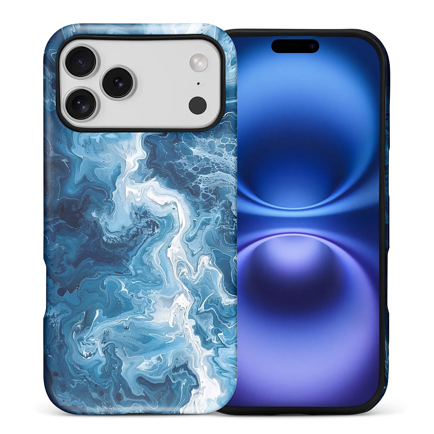 Coque iPhone 17 Pro Max silicone protection intégrale anti-rayure motif abstrait - 8