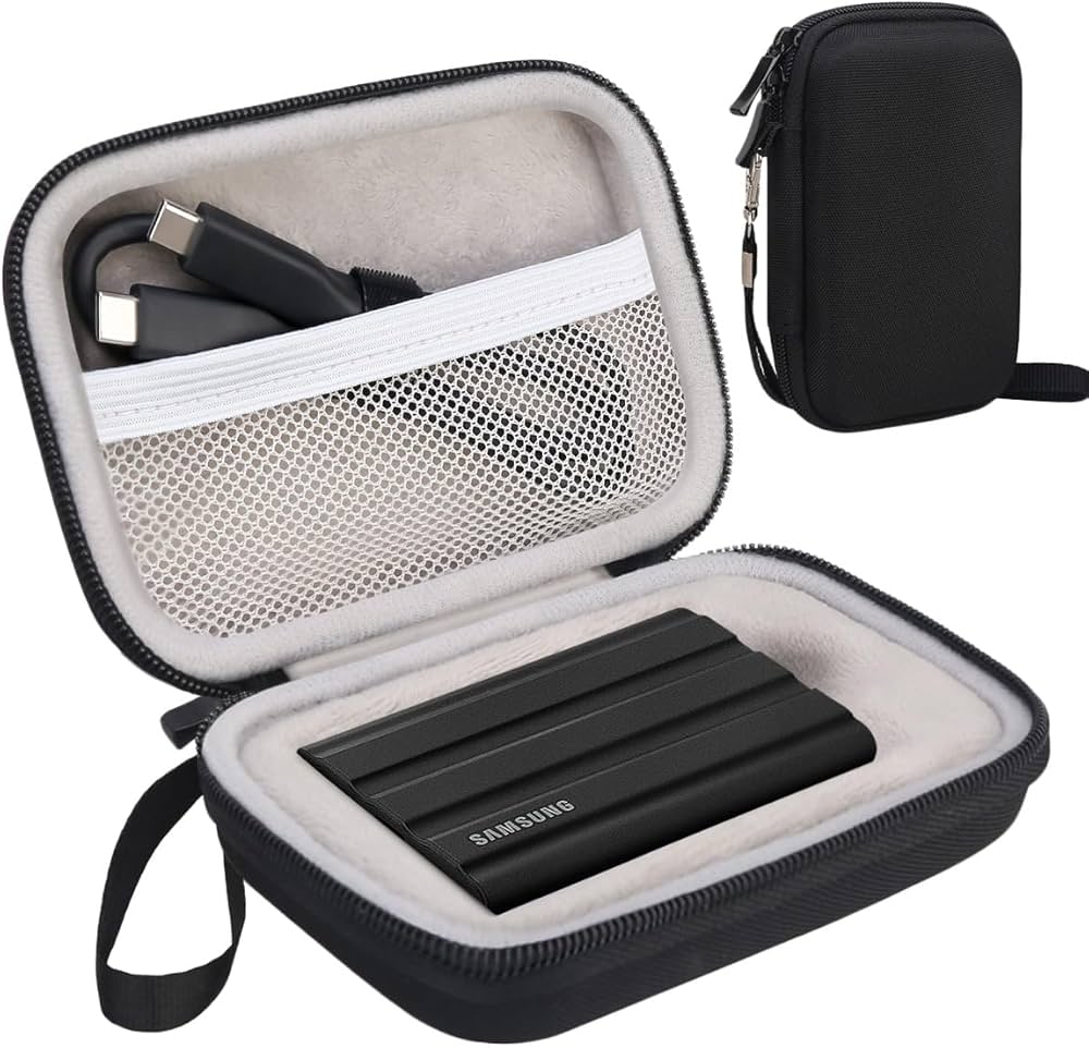 Lacdo Hard Carrying Case for Samsung T7 Shield / T7 / T7 Touch