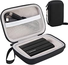 Hard Carrying Case for Samsung T7 Shield/Samsung T7 / Touch Portable Solid State Drives 500GB 1TB 2TB 4TB USB 3.2 Extern
