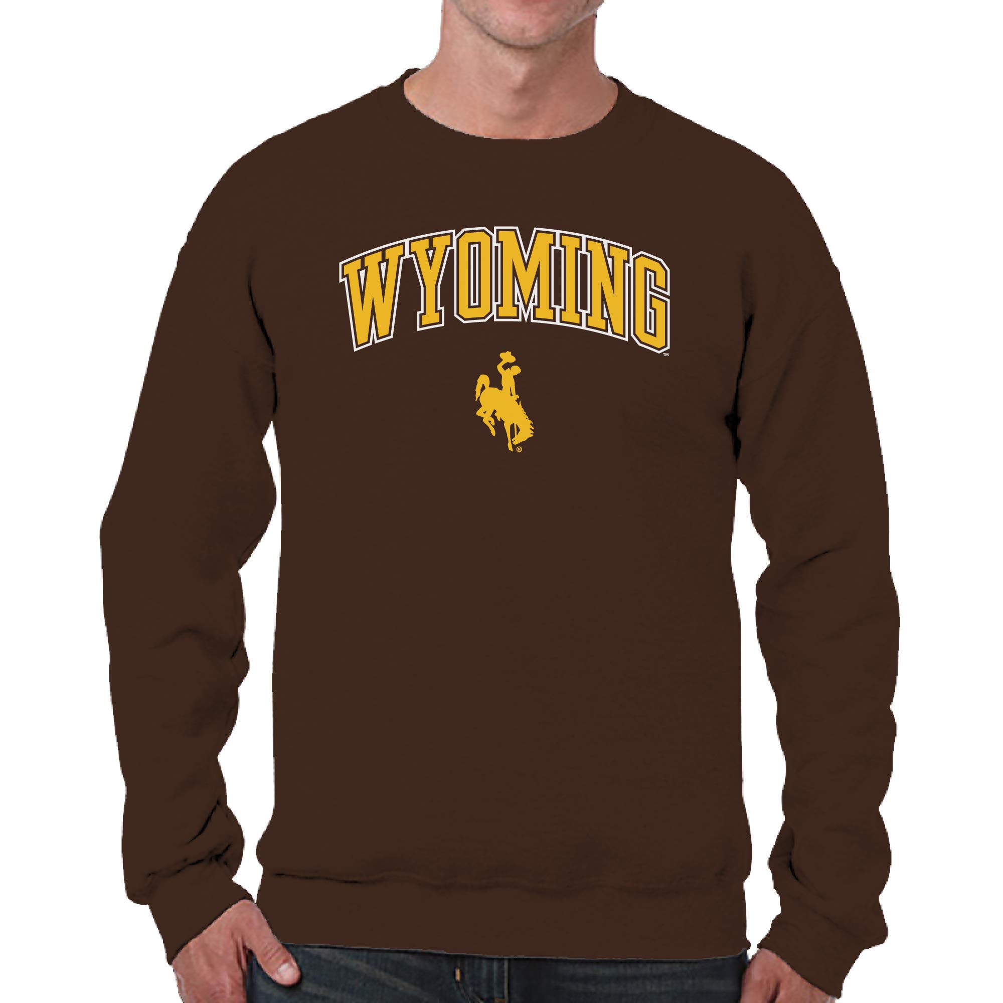NCAA College Sweatshirt Fleece Crewneck Pullover for Men and Women