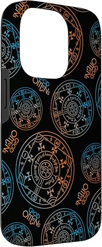 Miniatura 3 de iPhone 14 Pro Good Omens - Funda de la Rueda de la fortuna